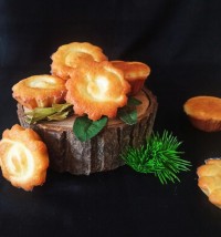 کاپ کیک کرم دار نارگیلی