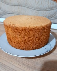 کیک اسفنجی تولد با تمام نکات.... (بانصف دستور)