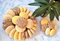 کلوچه کنجدی نرم وخوشمزه