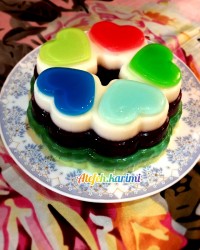 ژله ترکیبی قالبی