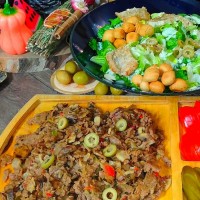 کباب ترکی، سالاد سزار