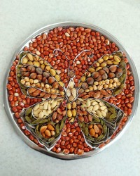 تزئین آجیل یلدا