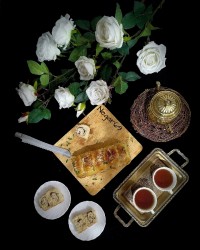 نان رول دارچینی قالبی