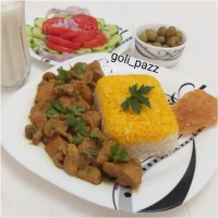 خورشت مرغ کاری