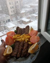 کباب تابه ای مخصوص شف آیسان