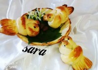 نان به شکل کبوتر