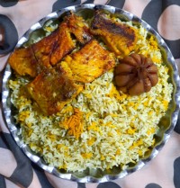 ماهی پلو