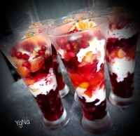 ایده های یلدایی: کوکتل میوه ،فرنی ،کوکی ،ژله خامه ،ژله میوه