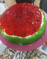 کیک باژله بریلو