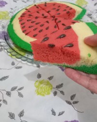 کیک هندوانه برا شب یلدا