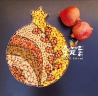 باکس آجیل مقوایی یلدا