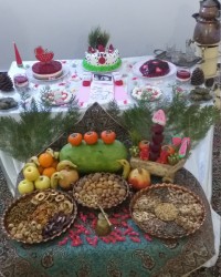 یلداتون به زیبایی دانه های انار
