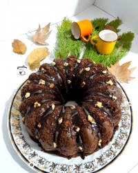 کیک چای (کاکائویی)
