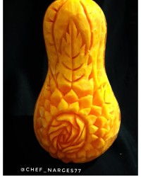 حکاکی کدو حلوایی