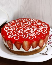 چیزکیک توتفرنگی