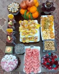 شب یلدای ساده ما ۱۴۰۰/ ۹/ ۳۰