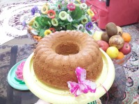 کیک با شیره خرما