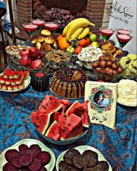 میز یلدا۱۴۰۰