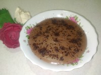 فرنی موز شکلاتی