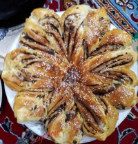 نان شکلاتی ستاره ای