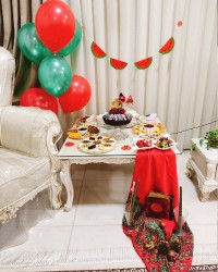 یلدا 1400 زیباترین یلدا بخاطر وجود دختر قشنگم