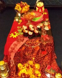 اولین سفره یلدای من 1400 یلداتون مبارک قشنگا