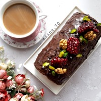 رولت شکلاتی خیس