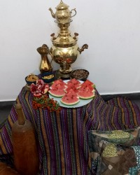 سفره ساده یلدا1400