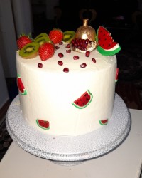 کیک تولدهمسرم (کیک یلدا)