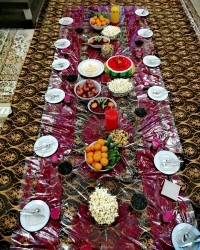 سفره ی شب یلدا