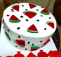 کیک یلدایی من