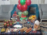 اینم سفره یلدایی ما