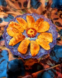 پیراشکی گوشت با خمیر خونگی