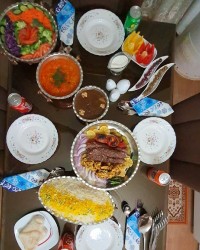 یلدای ۱۴۰۰ .شام تولد دخترم آنیسا