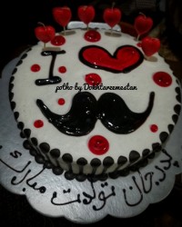 کیک تولد پدرشوهر جان