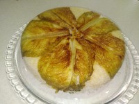 ته دیگ کاهو