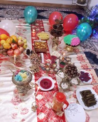 سفره یلدا یاغیش