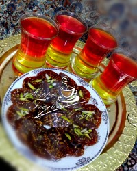 ژله چای دورنگ ویژه یلدا