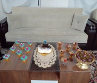 تزیین میز تولد پدرشوهرم