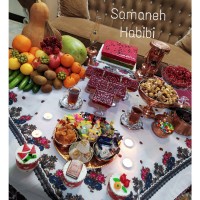 کیک هندوانه ویژه یلدا