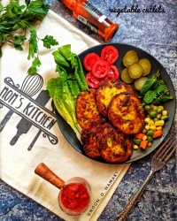 کوکو سیب زمینی و کدو