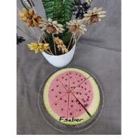 کیک هندوانه ای بدون فر