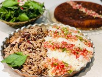 انار پلو با مرغ