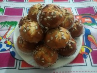 نان پنیر و گردو