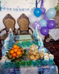 تزیین میز تولد