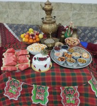 شب یلدا خونه بابا?