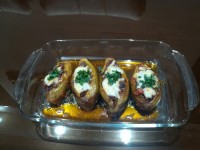 بادمجون شکم پر (قارنی یاریخ)