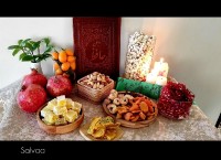 سفره ی یلدای پسا یلدا..