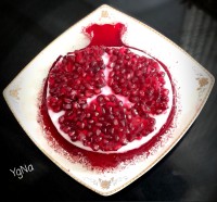 ژله انار یلدایی، شب یلدامون