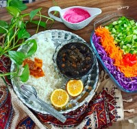 خورش سبزی اهوازی